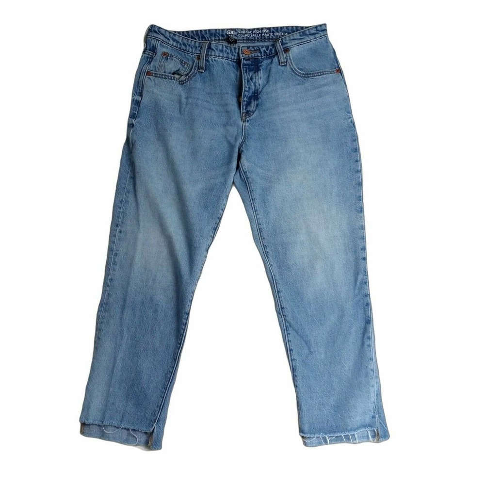 Gap Vintage High Rise Jeans Cropped Size‎ 8 29